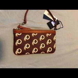 Dooney & Bourke redskins wristlet